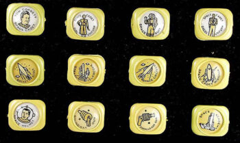 Tom Corbet Space Rings Set of Twelve