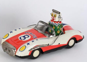 Asahi ATC Circus Clown Robot Car