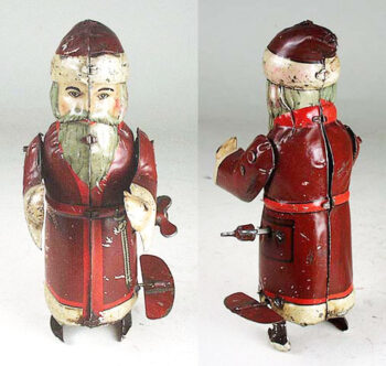 Santa Claus Bell Toy German