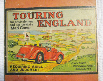 Geographia Touring England Game Board
