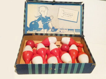 De Luxe Game Bowling Kit Duck Pins