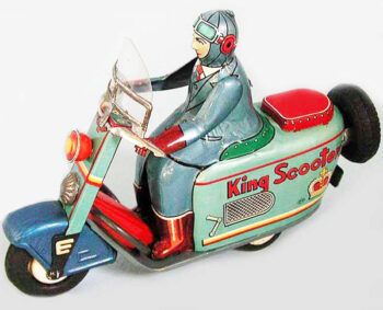 Yone Yonezawa King Scooter