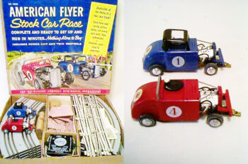A. C. Gilbert American Flyer Stock Car Race Set No. 19060