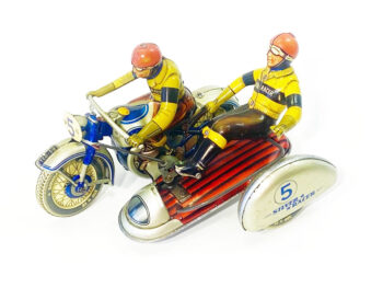 Tipp & Co. Silver Racer Motorcycle