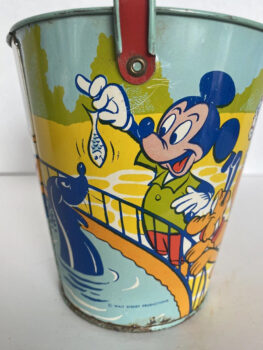 Chein Disney Mickey Mouse & Donald Duck Sand Pail