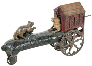 Gong Bell Cat & Dog Bell Toy