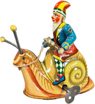 Bloomer & Schuller B&S Gnome on Snail