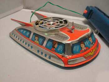 TPS Tokyo Plaything Shokai Space Hovercraft Toy