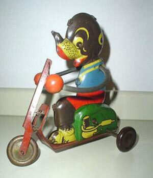 Belloni Goofy on Scooter Motorcycle