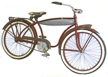 Elgin 1938 Robin Tank Streamline Bicycle Sears