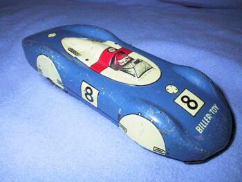 Biller Toys Streamline Racer No. 8